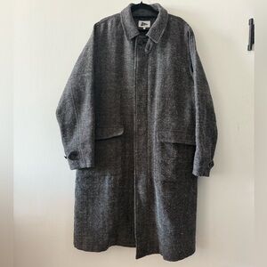 Pilgrim Dark Gray Trench Coat
